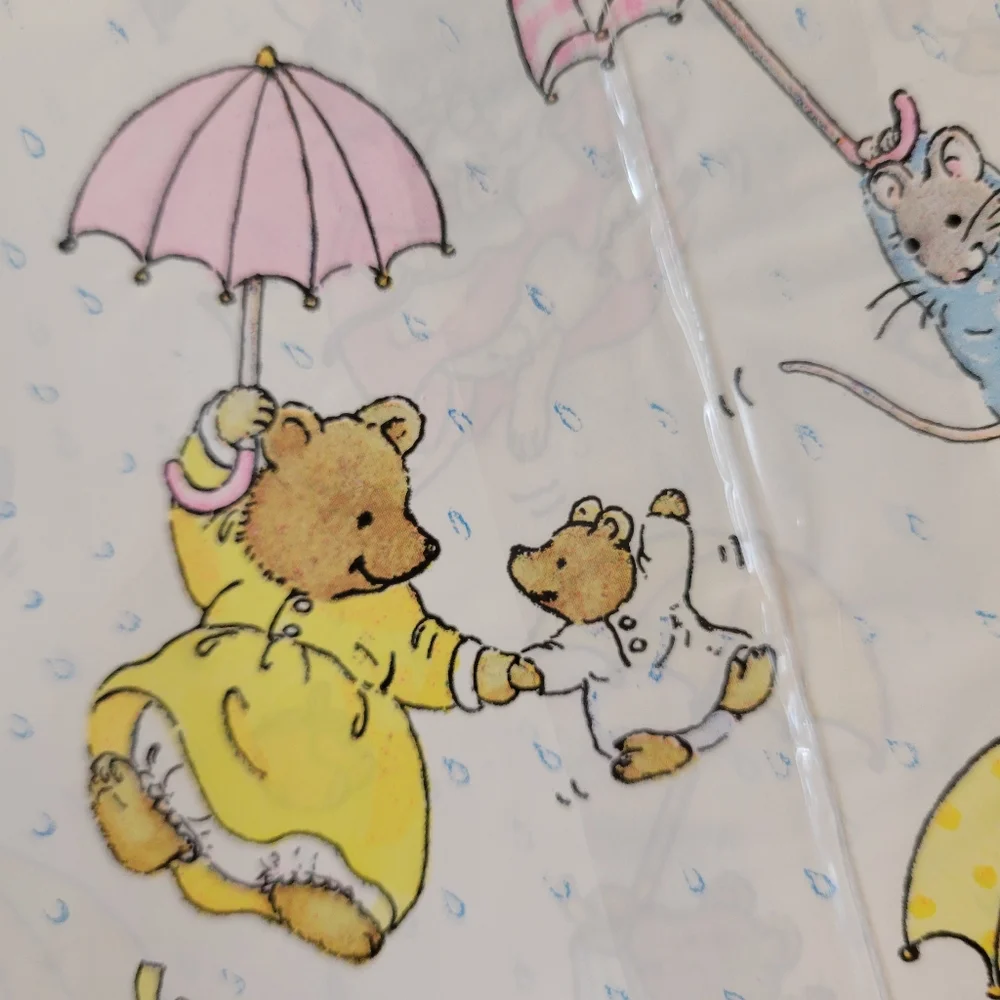 NOS ~ Celebrations by Gibson Baby Shower Gift Wrap ~ Woodland Animals ~ FINAL!